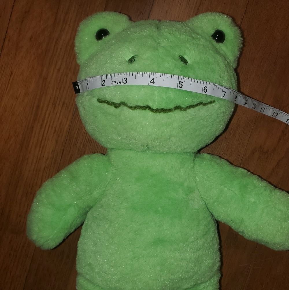 Build-A-Bear Green Frog Stuffed Animal - Picture 8 of 11